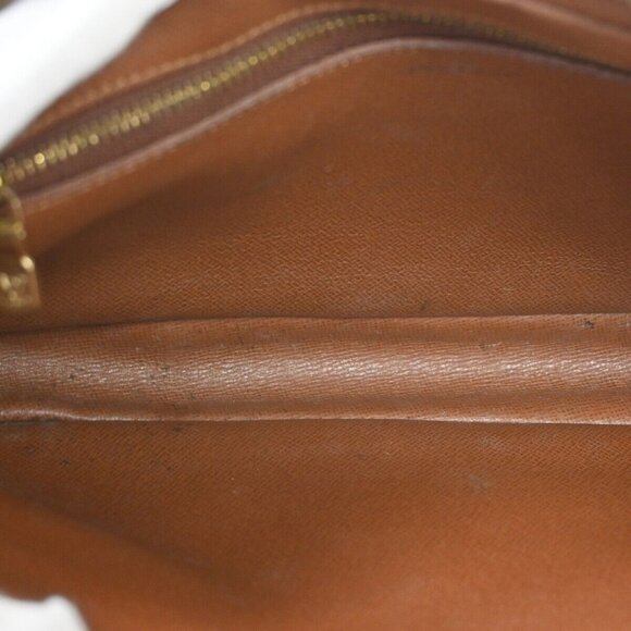 LOUIS VUITTON Marly Dragonne GM Clutch Hand Bag Monogram Brown - Picture 8 of 13